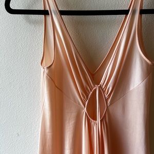 🌸🍓 VINTAGE silky baby pink dress 🌸🍓